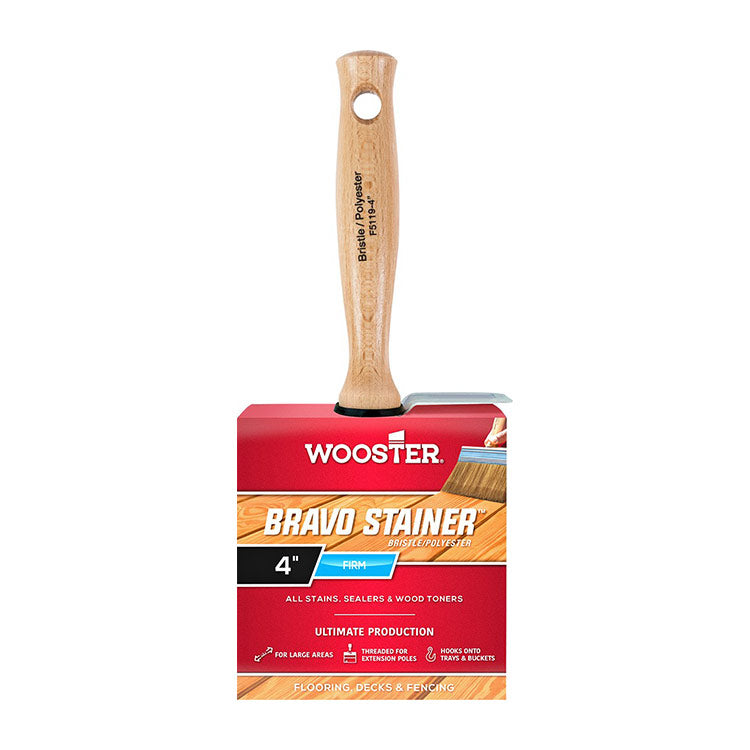 Wooster Bravo Stainer Bristle/Poly